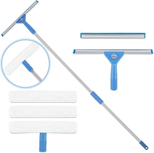 14" SQUEEGEE W/ SCRUBBER & 5' EXTENSION