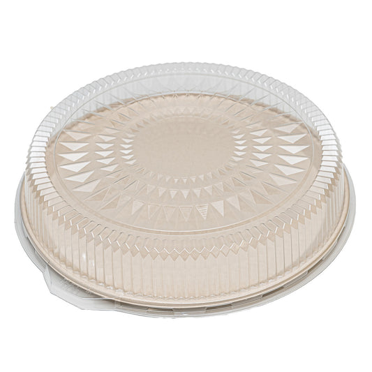 CATER TRAYS  #A516PCL  16"  ROUND CLEAR  @ 50