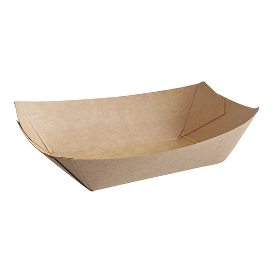 FOOD TRAY  #300695  1/2LB  ECOCRAFT  BROWN @ 1M
