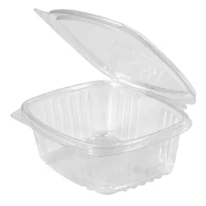 HINGED PLASTIC CONTAINER  #AD12  12 OZ @ 200