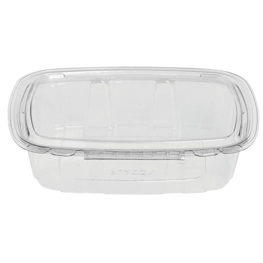 HINGED PLASTIC CONTAINER  #CS2-20T  20 OZ  CLEAR @ 164