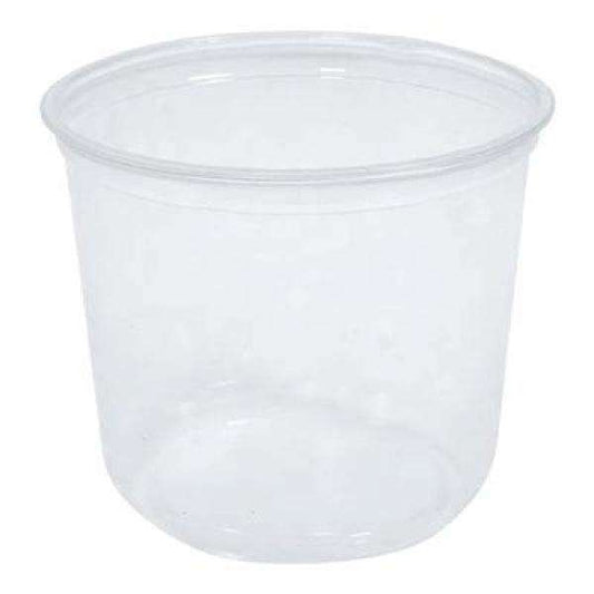 PLASTIC CONTAINER #70-24270 (24-115) (K24T) 24oz CLEAR @ 500