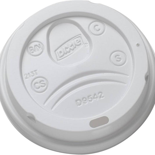 PLASTIC DOME LID  #DL9542  DIXIE WHITE @ 1M