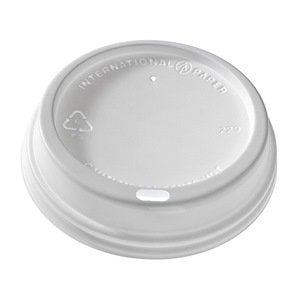 PLASTIC DOME LID  #LHRDS-16  WHITE @ 1.2M