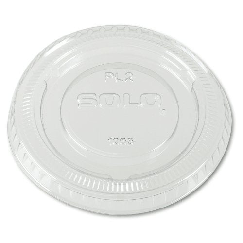 PLASTIC PORTION LID  #PL200N  2 OZ @ 20x125