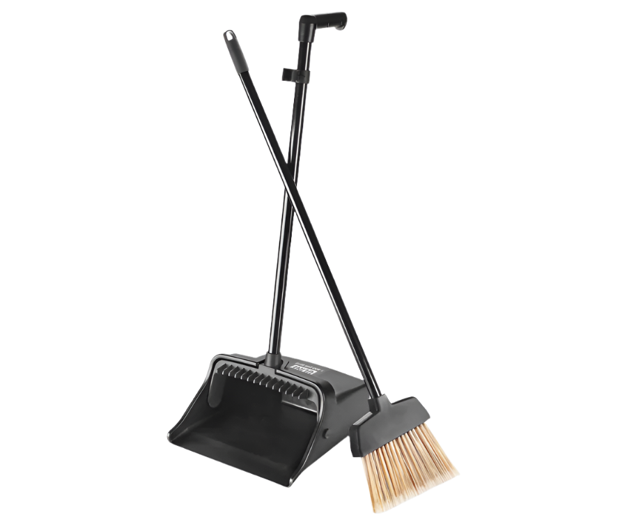 #10281 LOBBY DUST PAN WITH BROOM