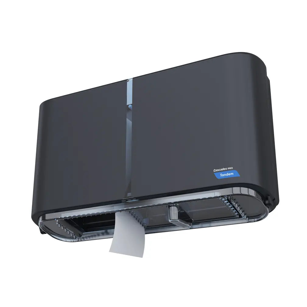 BATHROOM TISSUE DISPENSER #C380 JRT DOUBLE - GRAY