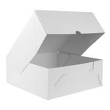 CAKE BOX  25 x 17 x 5  FULL  SLAB (2-PC) @ 25 SETS/CS