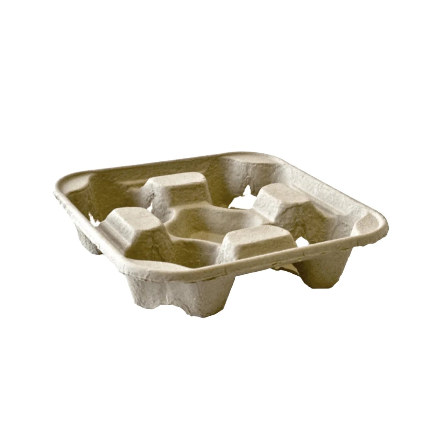 CARRY TRAY  #21314  4-CUP  NATURAL  BEIGE @ 300