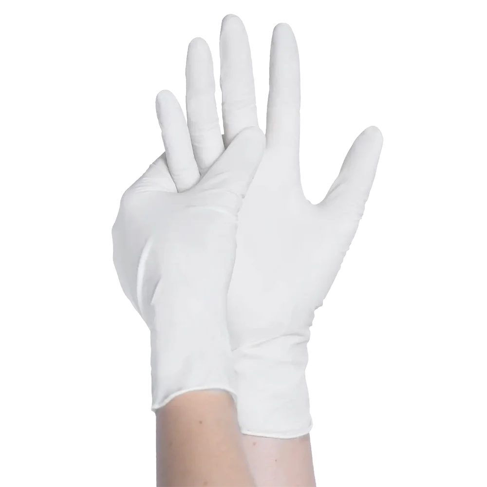 GLOVES VINYL (P.F.) X-SMALL @100