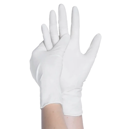 GLOVES VINYL (P.F.) X-SMALL @100