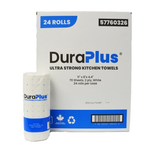 HOUSEHOLD PAPER TOWEL #57760326 DURAPLUS (70 SHEET) @ 24