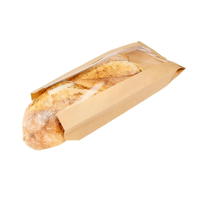 KRAFT BREAD BAG  7 x 4 x 16 @ 1M