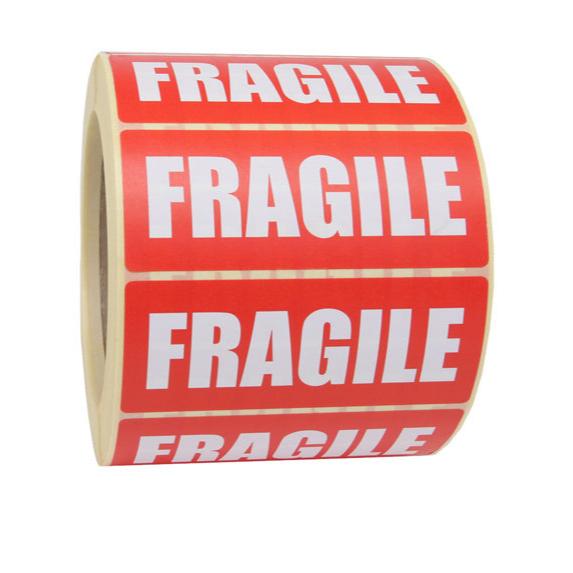LABEL  #MLP-101  PRINTED "FRAGILE" @ 500/ROLL