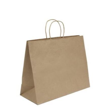 PAPER SHOPPER "FASHION" 16×6×12 KRAFT @250