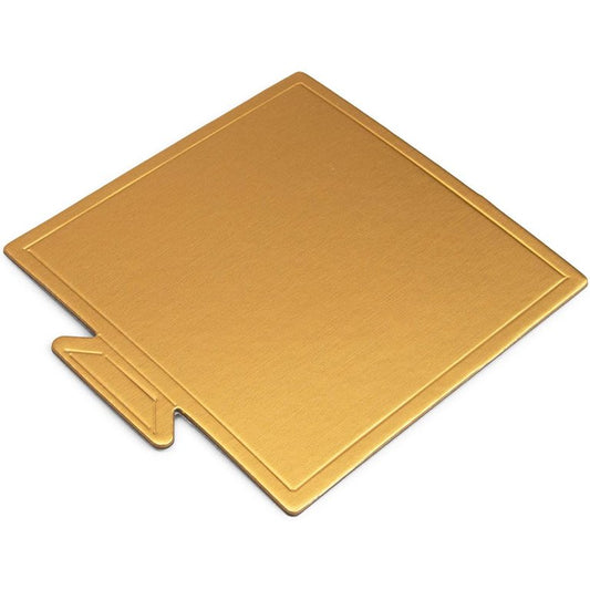 PASTRY  BOARD  3.5"  SQUARE  "GOLD" @ 500