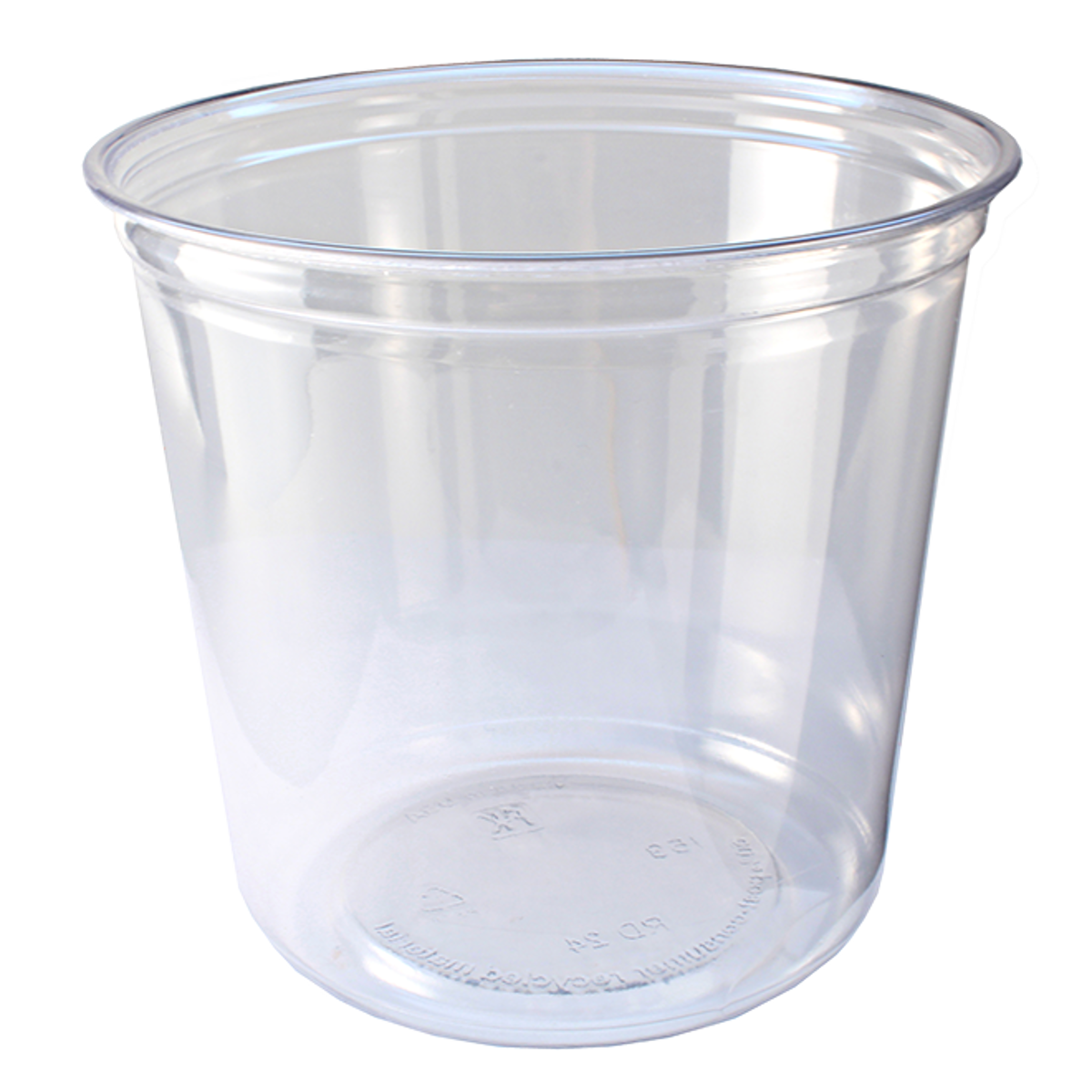 PLASTIC DELI CONTAINER  #RD24B1  24 OZ @ 500