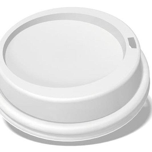 PLASTIC  DOME  LID  #14HDL  "WHITE" @ 1M