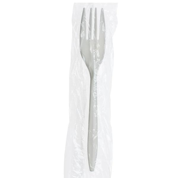 PLASTIC FORK  #CUT412  MEDIUM WEIGHT (WRAPPED) @ 500