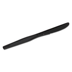 PLASTIC KNIVES #KM517  DIXIE  "BLACK" @ 1M
