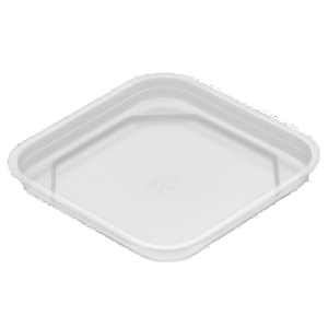 PLASTIC LID  #2014500254  SQUARE  CLEAR @ 900