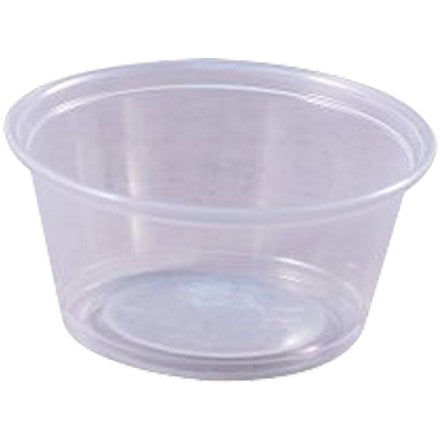 PLASTIC PORTION CUP  #PC325  3-1/4 OZ @ 10x250