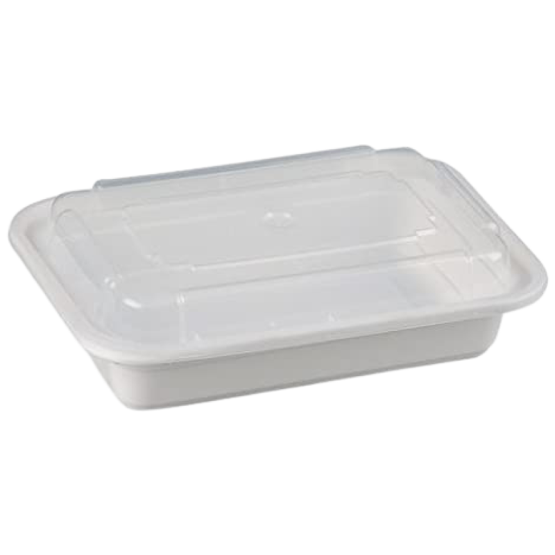 PLASTIC RECTANGULAR CONTAINER    16 OZ @ 150