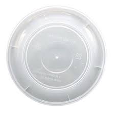 PLASTIC SOUP LID  #EG-P-PP-S12-LID  WHITE @ 500