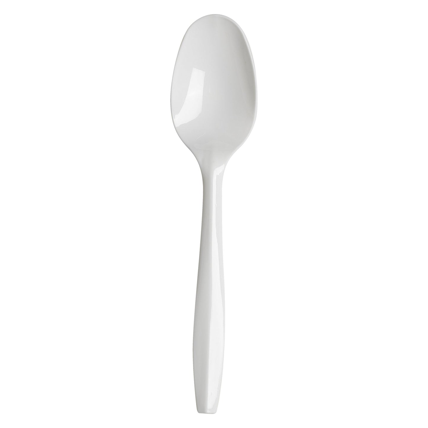 PLASTIC TEASPOONS  #PTM21  (MEDIUM)  WHITE @ 1M