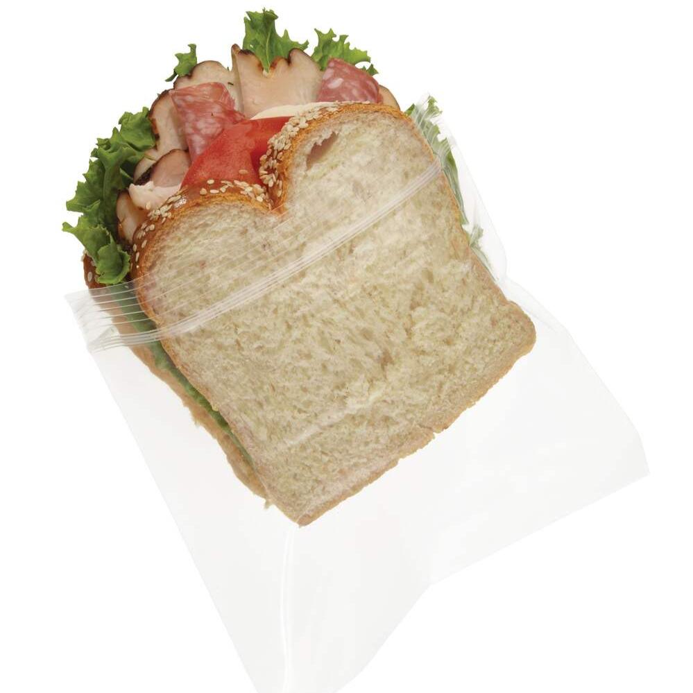 SANDWICH BAG LARGE #019213 (6 x 2 x 9) WHITE @1M