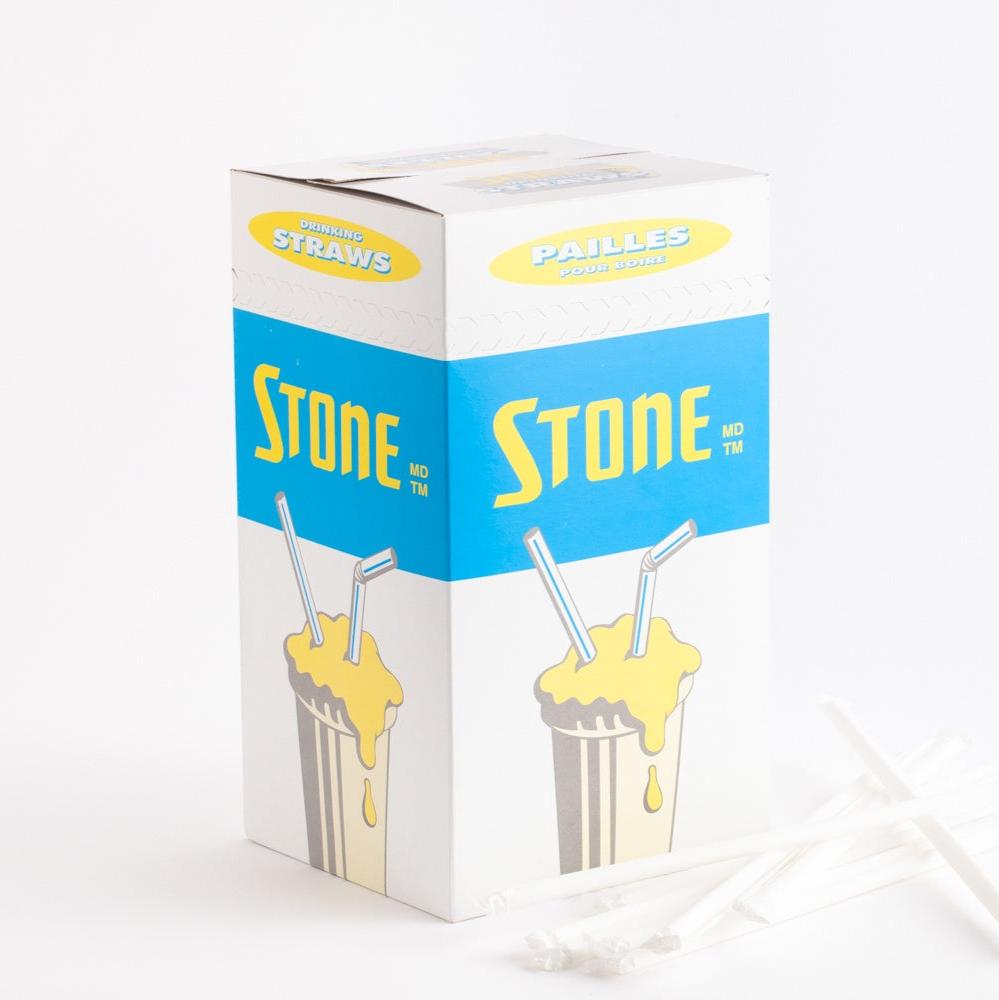 STRAWS  #020500  8"  MILKSHAKE @ 9x250