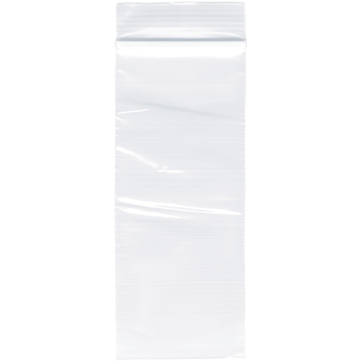 ZIP-LOK BAG  6" x 18"  2MIL PLAIN @ 1M